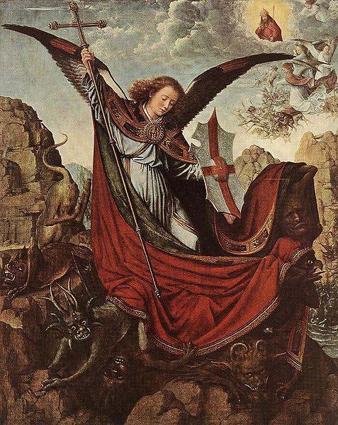 Gerard David Altarpiece of St Michael oil painting picture